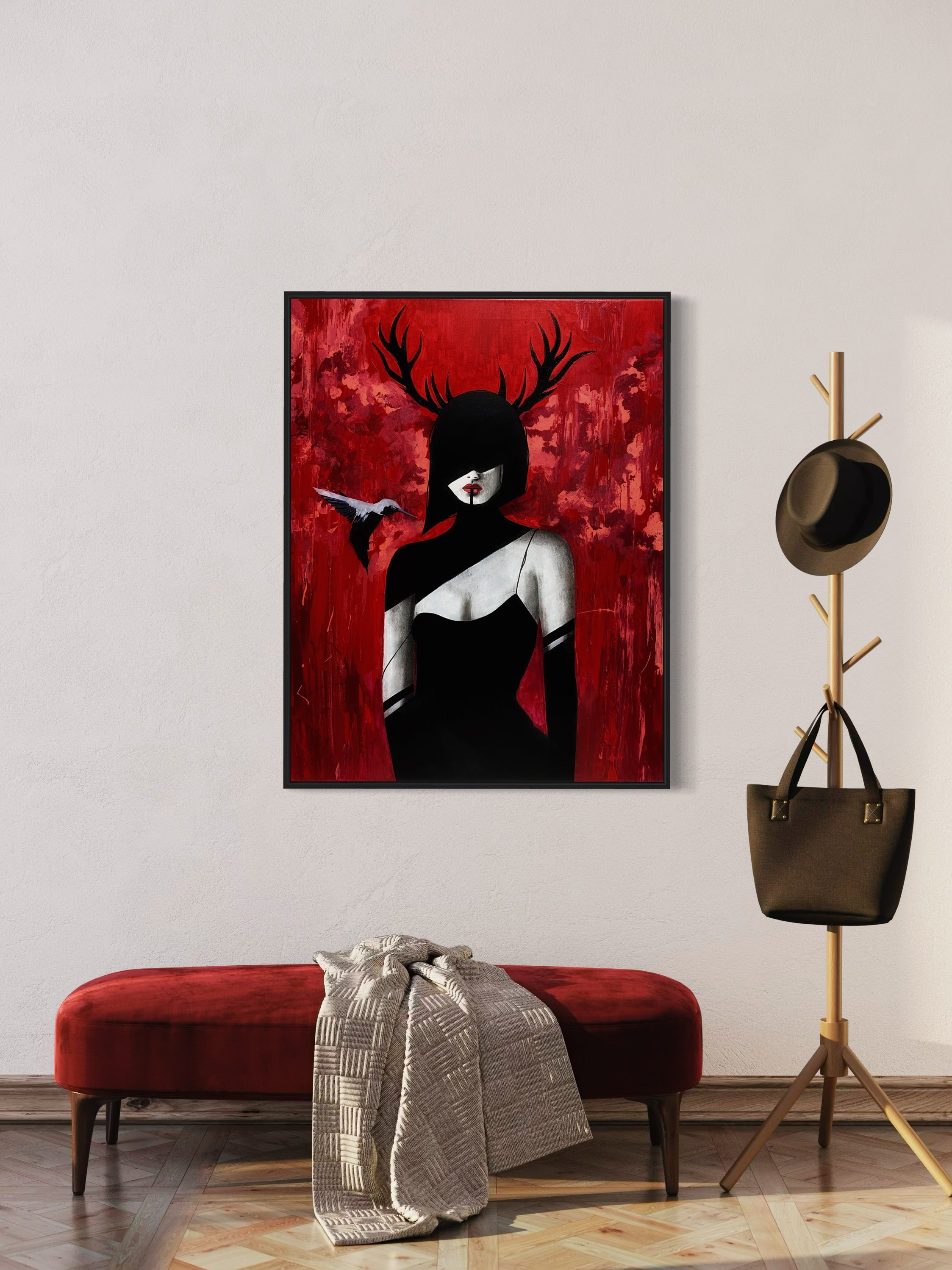 Redrum (Canvas Print)