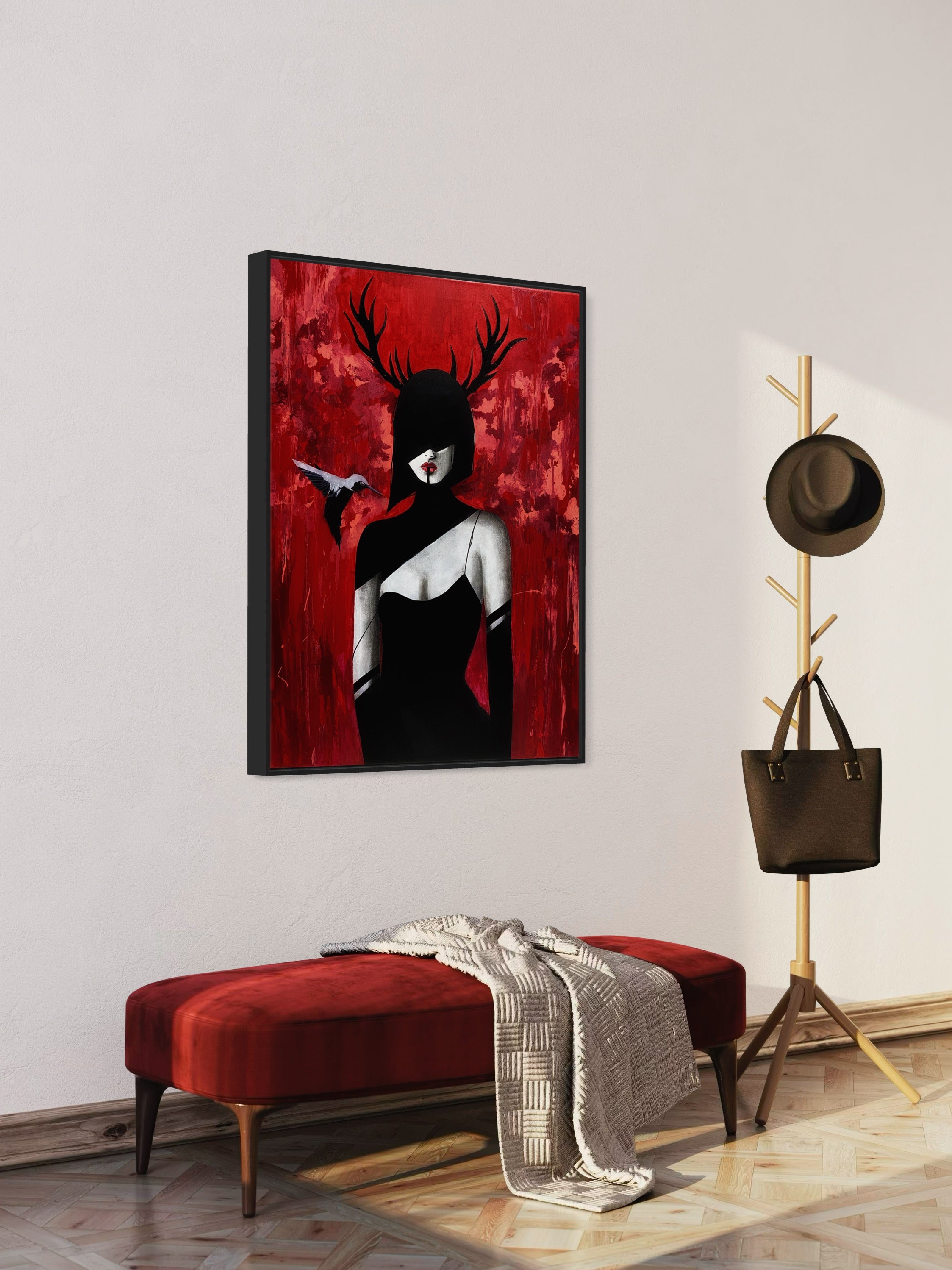 Redrum (Canvas Print)