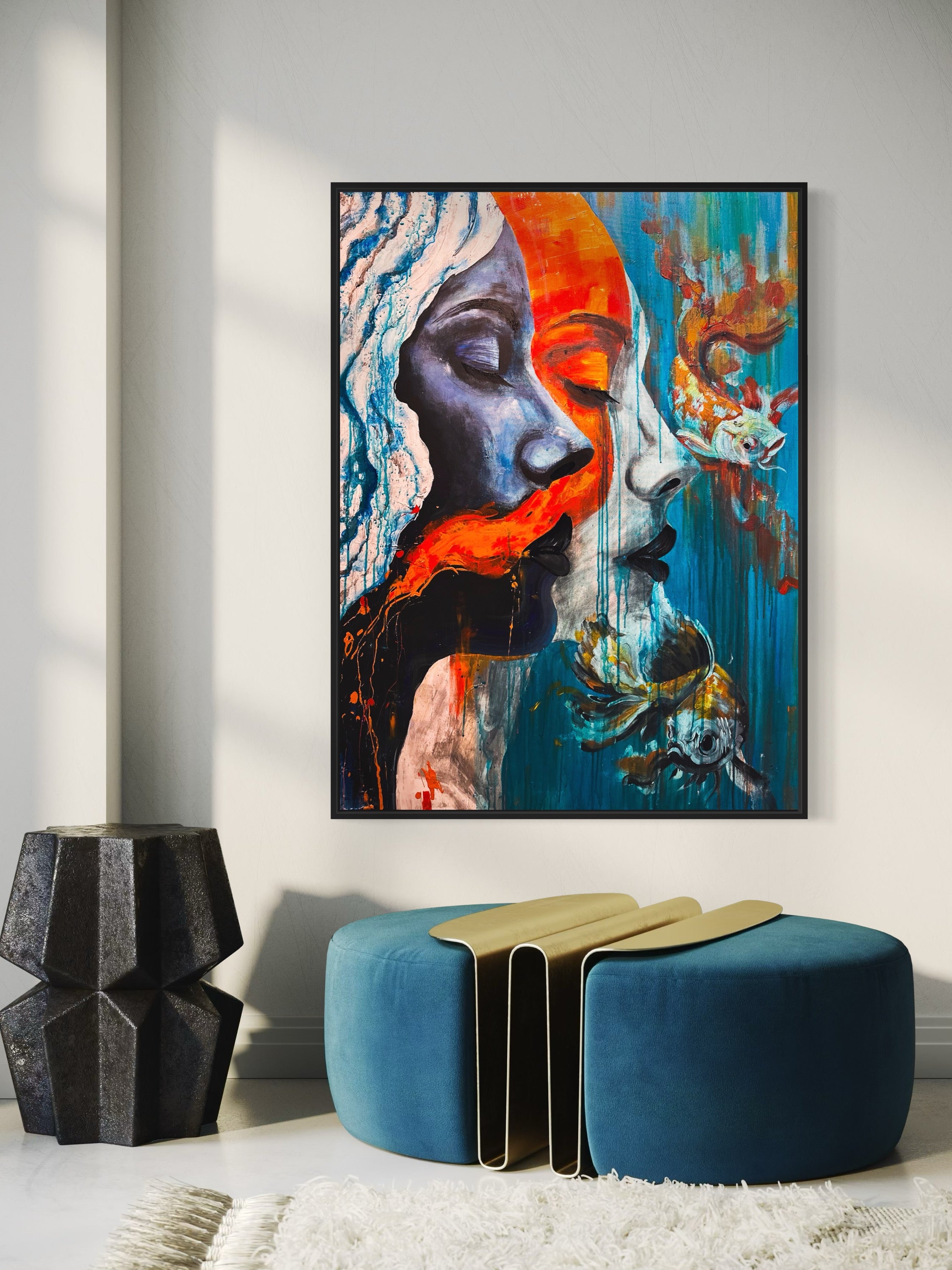 Drowning (Canvas Print)